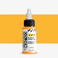 Golden High Flow Acrylic Paint - Fluorescent Orange - Yellow (30 ml): 