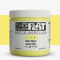 Golden Soflat Matte Acrylic Paint - Pale Yellow (473 ml): 