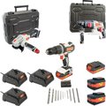 Mag. Base Drill Tcmd0035Hd + A5 Anti-Cut Glove Lar Gl102 + Eye Wear B5: 