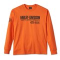 Men's 120th Anniversary Long Sleeve Tee Orange - L: 
