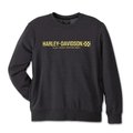 Men's Trophy Bar & Shield Crew Neck Sweatshirt - 4XL: 
