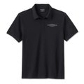 Stacked Bar & Shield Polo - 2XL: 