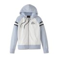 Women's Special Liberty Zip Front Hoodie - Colorblocked - Skyway - XL: 
