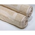 Bunty Plush 100% Cotton Bath Mat (Birch)(Pack of 2)(750gsm)(50 x 80cm): 