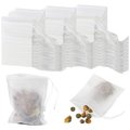 Chenshia 100 Organic Tea & Coffee Filters - Drawstring Bags -Loose Leaf Use: 