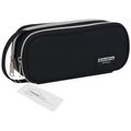 Chenshia Multi- compartment Large Capacity Student Pencil Case - Charcoal - Charcoal: 