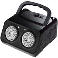 Chenshia Dual-Fan Automatic Bubble Machine - Parties & Kids' Entertainment - Black: 