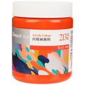 Dmast Premium Artist Acrylic Colors Glossy 300ml Tub - 213 Vermilion: 