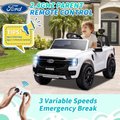 Kids Electric Ride On Car Ford Ranger White: 