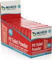Nu-Eco Bio-degradable Pit Toilet Powder 80g (Case of 10) with Bacteria and Enzyme Actives (80g x 10): 