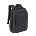 RIVACASE Central Laptop Backpack - Up to 15.6-inch Laptops (Black): 