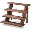 Wooden 4-layer dessert shelf: 