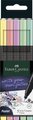 Faber-Castell Grip Finepen - Pastel (0.4)(Wallet of 5): 