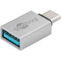 Goobay USB-C to USB A OTG SuperSpeed ??Adapter (Silver): 