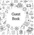 Nautical Guest/Visitors Book (Hardcover): Lollys Publishing