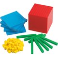 EDX Education - Base Ten Counting Cubes And Sticks (121 Pieces): 