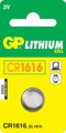 GP CR1616 Lithium Coin Battery: 