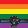 Rainbow Flag Scrapbook Paper Pad - Pride LGBT Art 8x8 Decorative Paper Design Scrapbooking Kit for Cardmaking, DIY Crafts,...