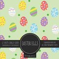 Easter Eggs Scrapbook Paper Pad - Holiday Pattern 8x8 Decorative Paper Design Scrapbooking Kit for Cardmaking, DIY Crafts,...