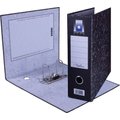 Treeline A4 Giant Board Lever Arch Files (Mottled Black)(6 Pack): 