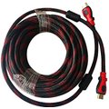 Raz Tech HDMI to HDMI Cable (10m)(Black and Red): 