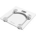 CASA White Digital Glass Bathroom Scale: 