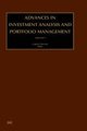 Advances in Investment Analysis and Portfolio Management, Volume 9 (Hardcover): Cheng-Few Lee