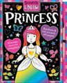 Scratch & Draw Princess - Scratch Art Activity Book (Hardcover): Nat Lambert