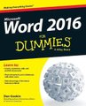 Word 2016 For Dummies (Paperback): D. Gookin