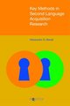 Key Methods in Second Language Acquisition Research 2015 (Paperback): Alessandro G. Benati