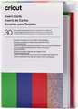 Cricut 2009471 Insert Cards Rainbow R40 30-Pack (12.1 cm x 16.8 cm) - Compatible with Explore/Maker: 