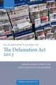 Blackstone's Guide to the Defamation Act (Paperback): James Price Qc, Felicity Mcmahon