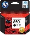 HP 650 Black Original Ink Cartridge: 