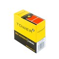 Tower R1925 Rect. Col. Code Labels - Fluor. Red (19x25mm)(200 Pack) - 1 Roll: 