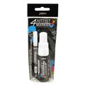 Pebeo 4Artist Marker Duo Set (2mm and 8mm Nib x 2 Pens)(White): 
