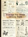 Vintage Dry Goods Catalog Pages - 20-sheet Collection of Ephemera (Paperback): C. Anders