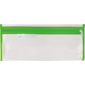 Trefoil 4Kids 33cm Clear Exam Pencil Bag (Green): 