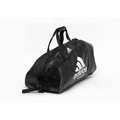 Adidas 2 in 1 Training Bag (Black and White): 