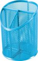 SDS M100 Round Wire Mesh Metal Pen Holder (Sky Blue): 