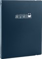 A4 Music Score Folder with 4 Ring Stainless Steel Binders & Sleeve Pockets - (Blue Folder)(10 Sleeve Pockets): 