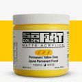 Golden Soflat Matte Acrylic Paint - Permanent Yellow Deep (473 ml): 