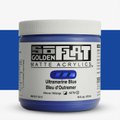 Golden Soflat Matte Acrylic Paint - Ultramarine Blue (473 ml): 
