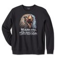 Men's Shadow Bird Crew Neck Sweatshirt - 4XL: 