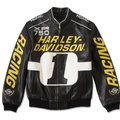 Men's Start Your Engines Leather Racing Jacket - XL: 