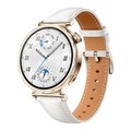Huawei GT 5 Smart Watch (White)(41mm) - Inc Free Huawei BudsFree 6i Buds | Portable Coffee Cup & 3 Month Care +: 