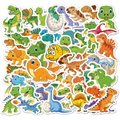 50-Piece - Dinosaur Stickers: 