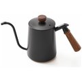 Chenshia 600ml Gooseneck Coffee Kettle Wooden Handle Pour Over Coffee Pot: 