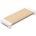 Deli Monitor Screen Riser Wood Finish: 