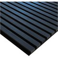 Parrot Slatted Wall Panel 600 x 2400 (Black Wood): 