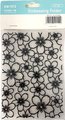 Kamei Embossing Folder - Flower Mix (4 x 6"): 
